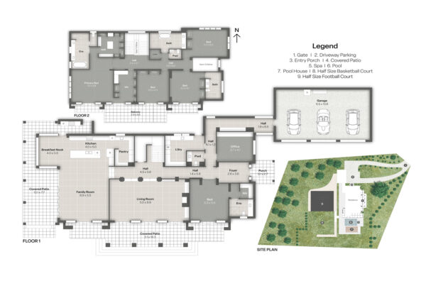 2D floorplan